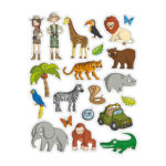 Stickers Jungle 2 11433-apli-kids