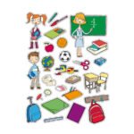 Stickers School 2 11436-apli-kids