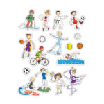Sports stickers 2 11441-apli-kids