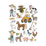Stickers Farm 2 11443-apli-kids