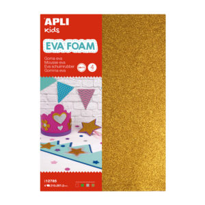 APLI Kids EVA Foam 60 X 40 Cm Assorted 10 Colors