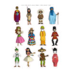 Stickers Ethnic Groups 2 13150-apli-kids