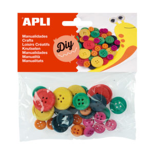 Assorted wooden buttons 1 Assorted wooden buttons - Image 1