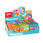 6 Puzzles Display Blue 1 13856-apli-kids