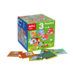 Cube with 3 Puzzles 3 14114a-apli-kids