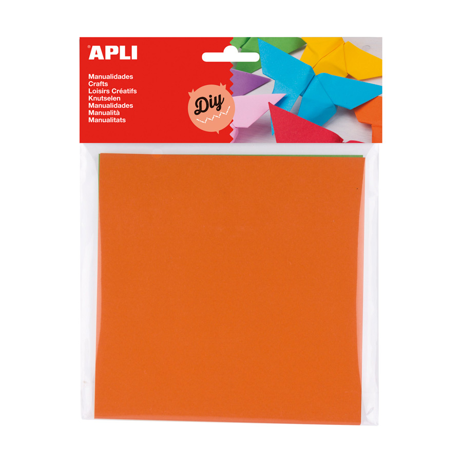 Origami paper solid colors assorted