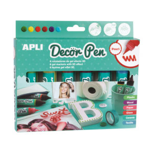 Gel markers mother-of-pearl 2 Gel markers mother-of-pearl - Image 1