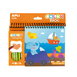 Coloring book transport with pencils 1 Coloring book transport with pencils - Image 1