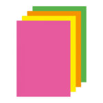 Colored paper fluor assorted A4 2 15280-overview-apli-kids