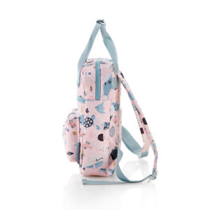 Children's backpack save the ocean pink 5 Children's backpack save the ocean pink - Image 3