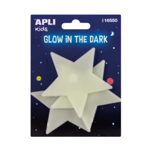 Glow in the Dark Big Stars self-adhesive - Image 1
