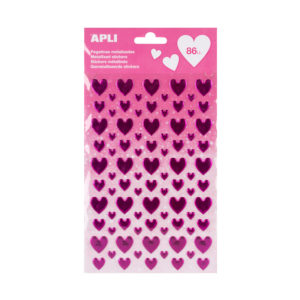 Stickers Pink Hearts 1 Stickers Pink Hearts - Image 1