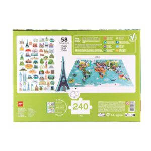 APLI Kids 40 20632 3d puzzel bezienswaardigheden