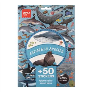 APLI Kids 41 Stickerset Zeedieren