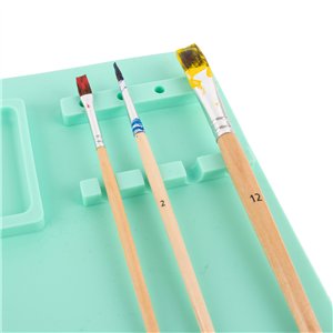 Groene siliconen schilder- & Knutselmat 9 Groene siliconen schilder- & Knutselmat - Image 4