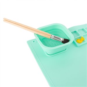 Groene siliconen schilder- & Knutselmat 11 Groene siliconen schilder- & Knutselmat - Image 6