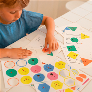 Sticker game geometric emotions 7 Sticker game geometric emotions - Image 4