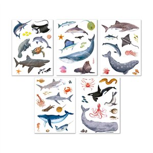 Stickerset Zeedieren 5 Stickerset Zeedieren - Image 3