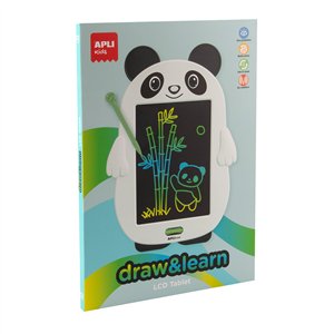 APLI Kids 36 LCD Schrijf- & Tekenbord Panda