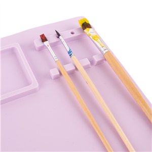 Lila siliconen schilder- & Knutselmat 9 Lila siliconen schilder- & Knutselmat - Image 4