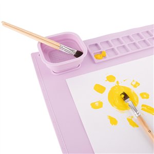 Lila siliconen schilder- & Knutselmat 10 Lila siliconen schilder- & Knutselmat - Image 5