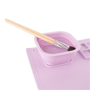 Lila siliconen schilder- & Knutselmat 11 Lila siliconen schilder- & Knutselmat - Image 6